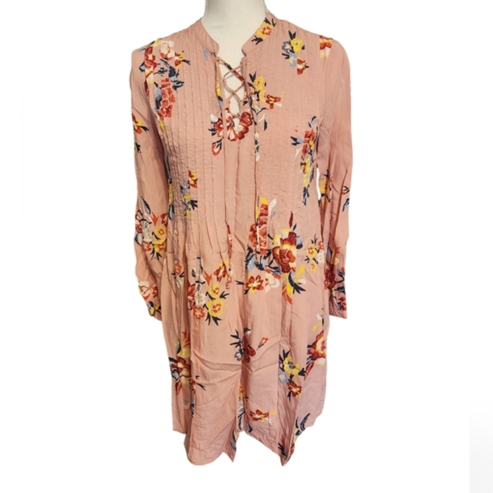 Old navy pink floral dress